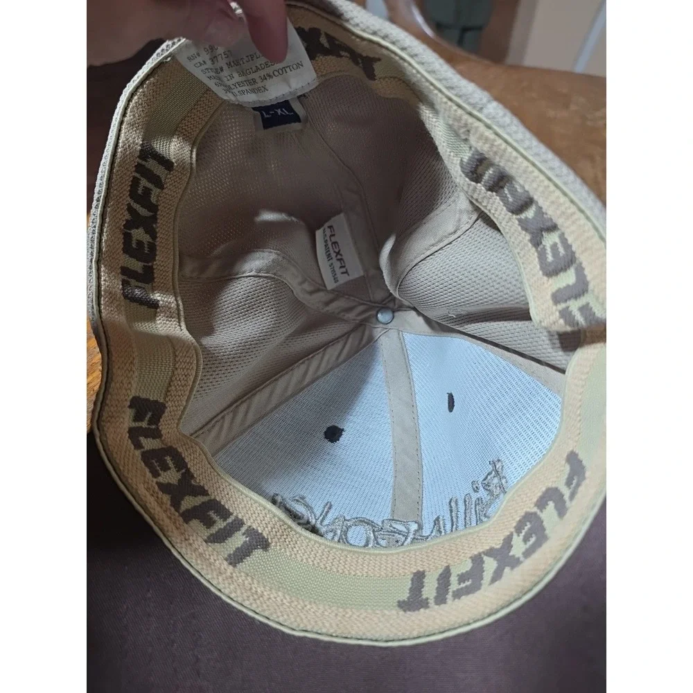 Billabong Brown Fitted Cap Size L/XL Skater‎ Y2K Hat EUC Skater Surfer